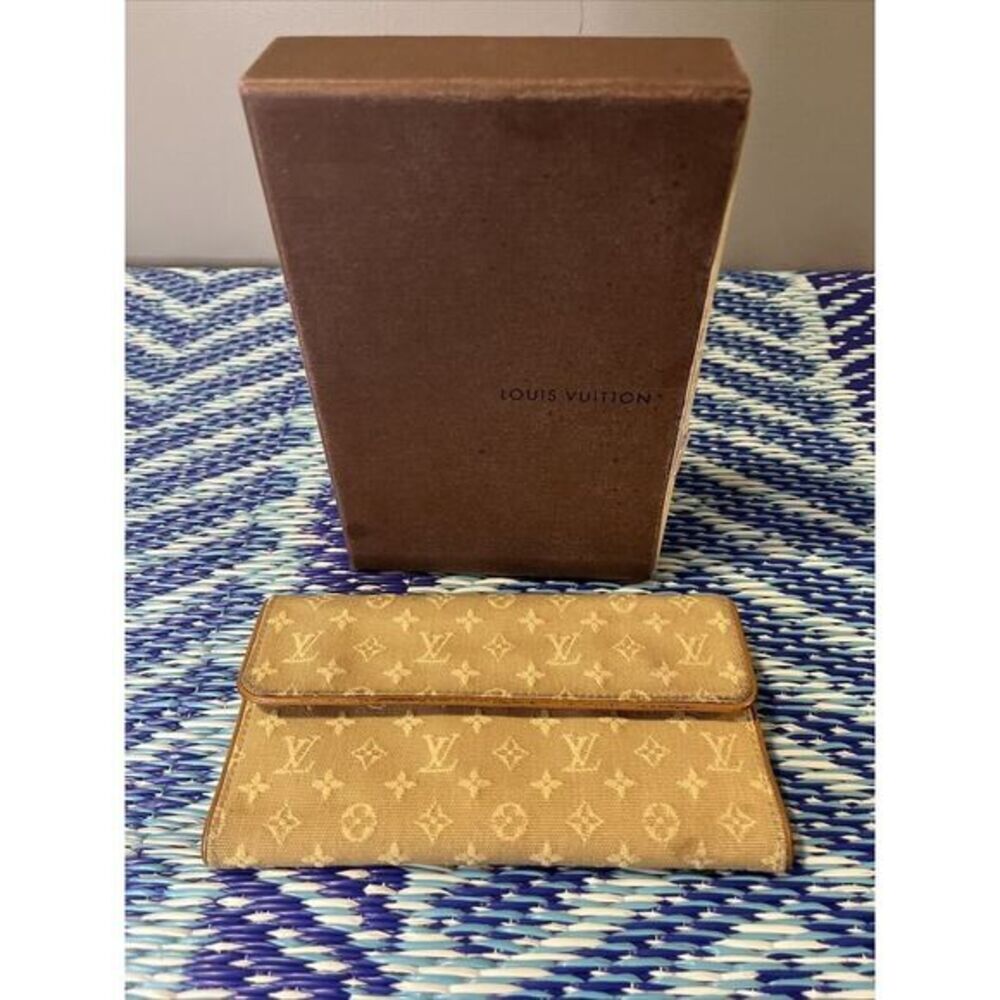 LOUIS VUITTON Trifold Long Wallet Monogram Porto Tresor International CA1003